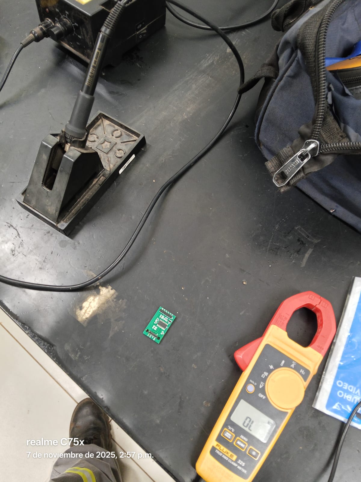 Soldagem de Sensor HX711